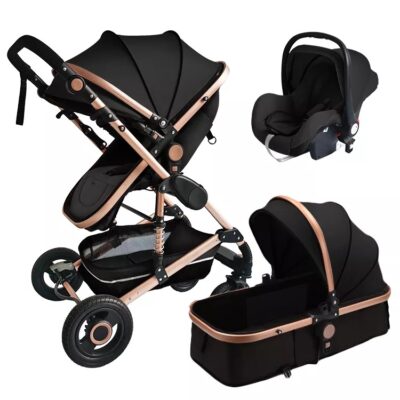 3 in 1 Multi-Functional Baby Stroller with Baby Carry Basket