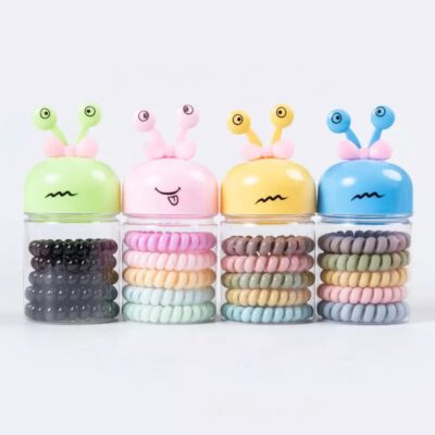 Girls Telephone Wire TPU Hair Band in Snail Bottle