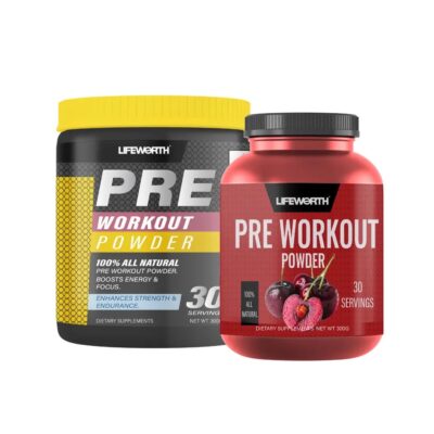Lifeworth Sports Nutrition Pre Workout Supplements